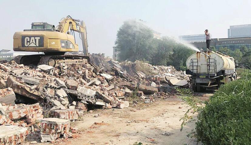 济南市已深夜看免费网站3026万平方米违建 85.84万平方米拆后地块变身绿地
